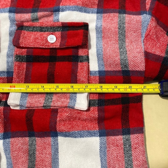 Lovers and Friends Kaianna Shacket in Red Multi Size XSmall Oversized Casual - Picture 6 of 12